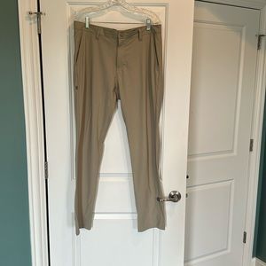 Men’s Rhone “Commuter Pant” Athleisure Pants - Size 34